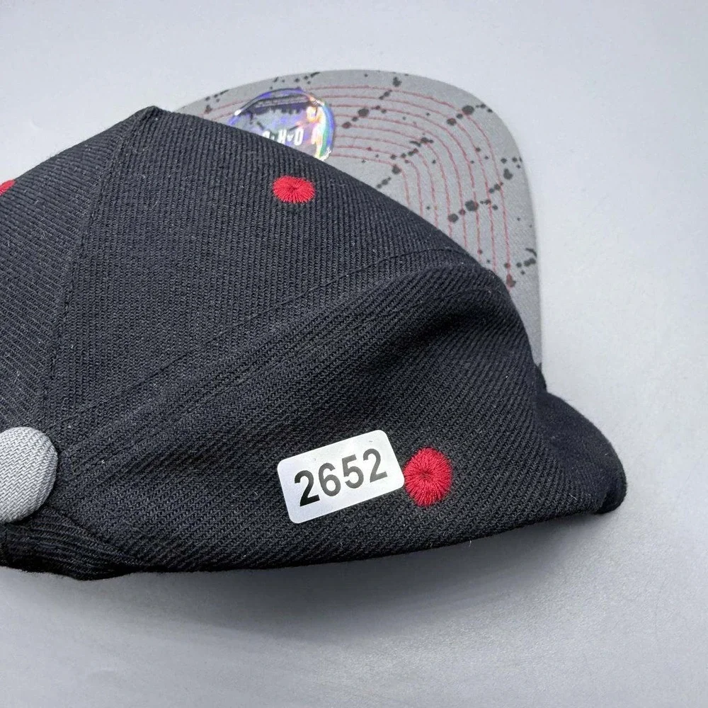 Air Jordan Flight Hat Men Black Gray Jumpman‎ Snap Back Cap